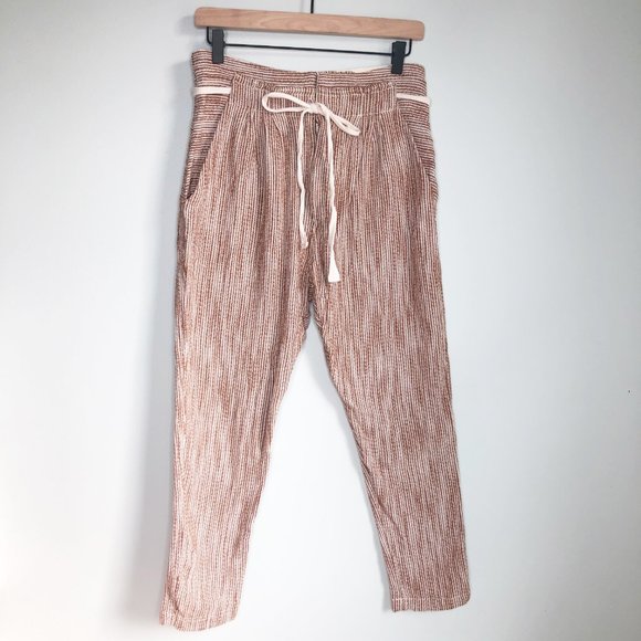 Free People Light at Sunrise Crop Pants - Size 4 - Picture 4 of 10